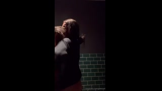 Nikki Nicole Gets Fucked in a Dirty Public Restroom
