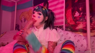 'Ditzymaruu Shows Off Her Talents with a Big Dildo on Porn Tube!'
