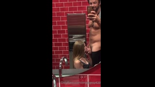Laney Grey's Breathtaking Bathroom Blowjob: An Erotic Journey to Facial Bliss